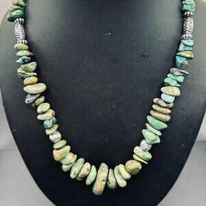 Handmade Green Jasper Necklace